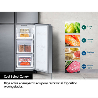 Frigorífico Americano Samsung RF50N5970B1/ES Grafito (5)