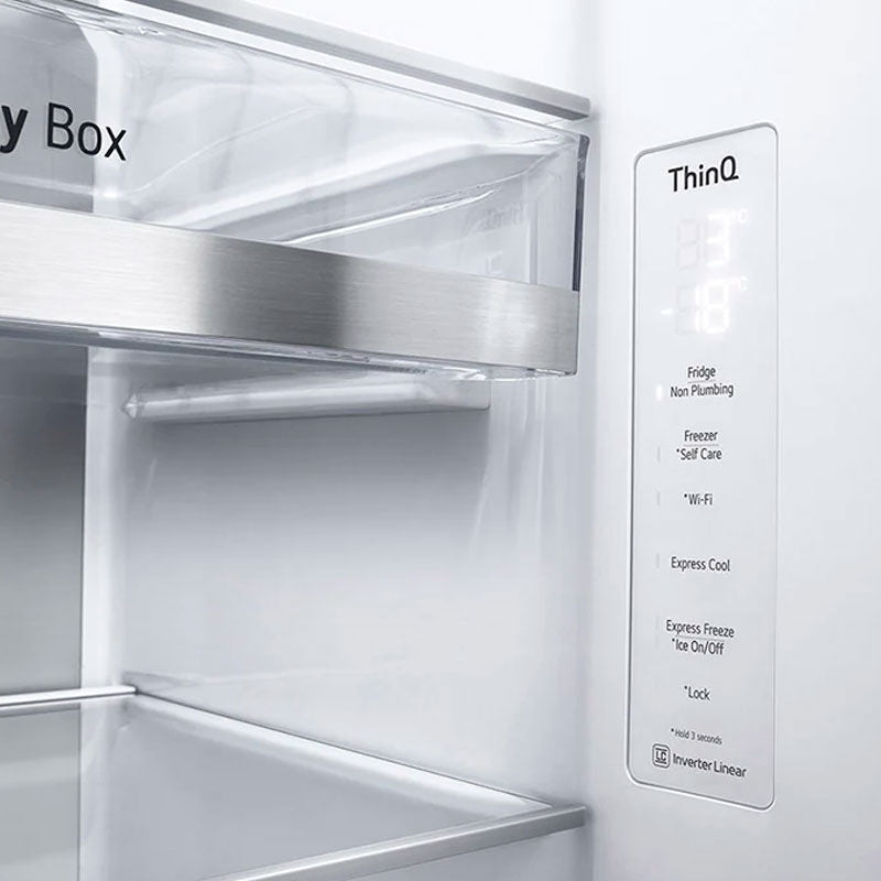 Frigorífico Americano LG GSLV91MBAD Inox (7)